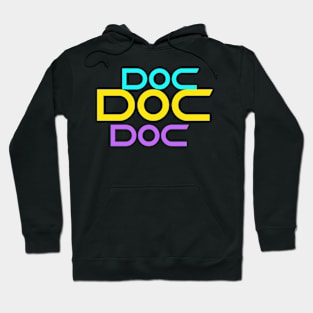 Colourful doc art Hoodie